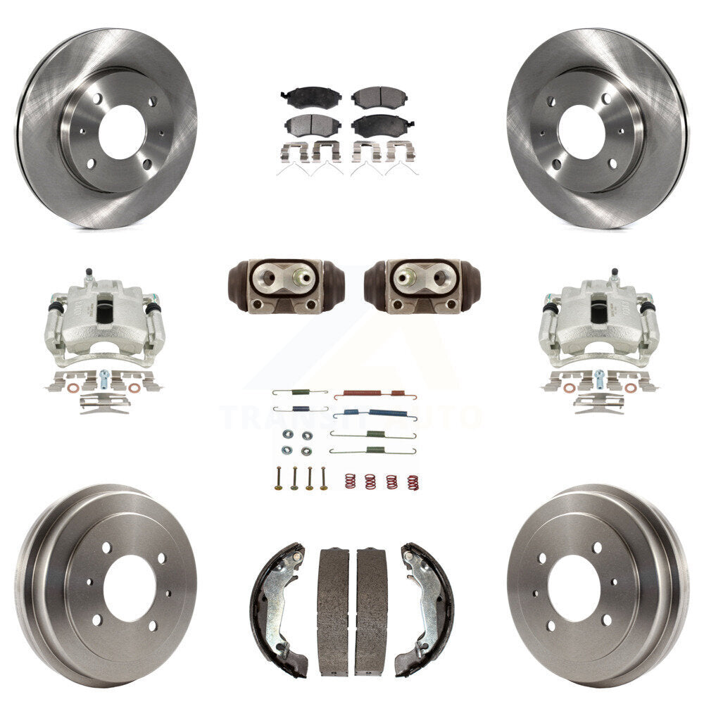 Transit Auto KC8-100917P Disc Brake Kit for 2002 Hyundai Elantra - Front and Rear product image