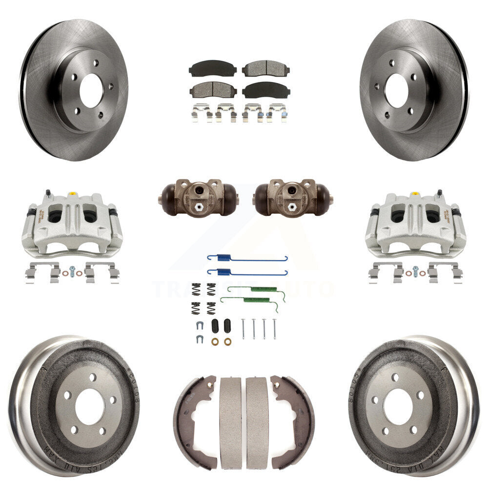 Transit Auto KC8-100917S Disc Brake Kit for 2004-2007 Chevrolet Equinox, Pontiac Torrent, Saturn Vue - Front and Rear product image