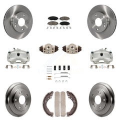 Transit Auto KC8-100918C Disc Brake Kit for 2006-2011 Honda Civic - Front and Rear product image