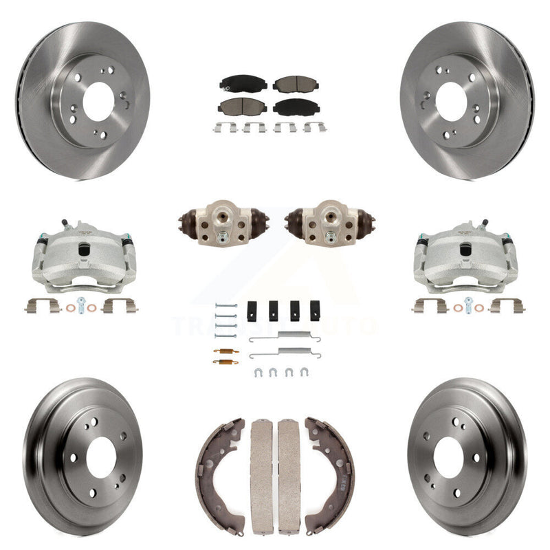 Transit Auto KC8-100918C Disc Brake Kit for 2006-2011 Honda Civic - Front and Rear product image