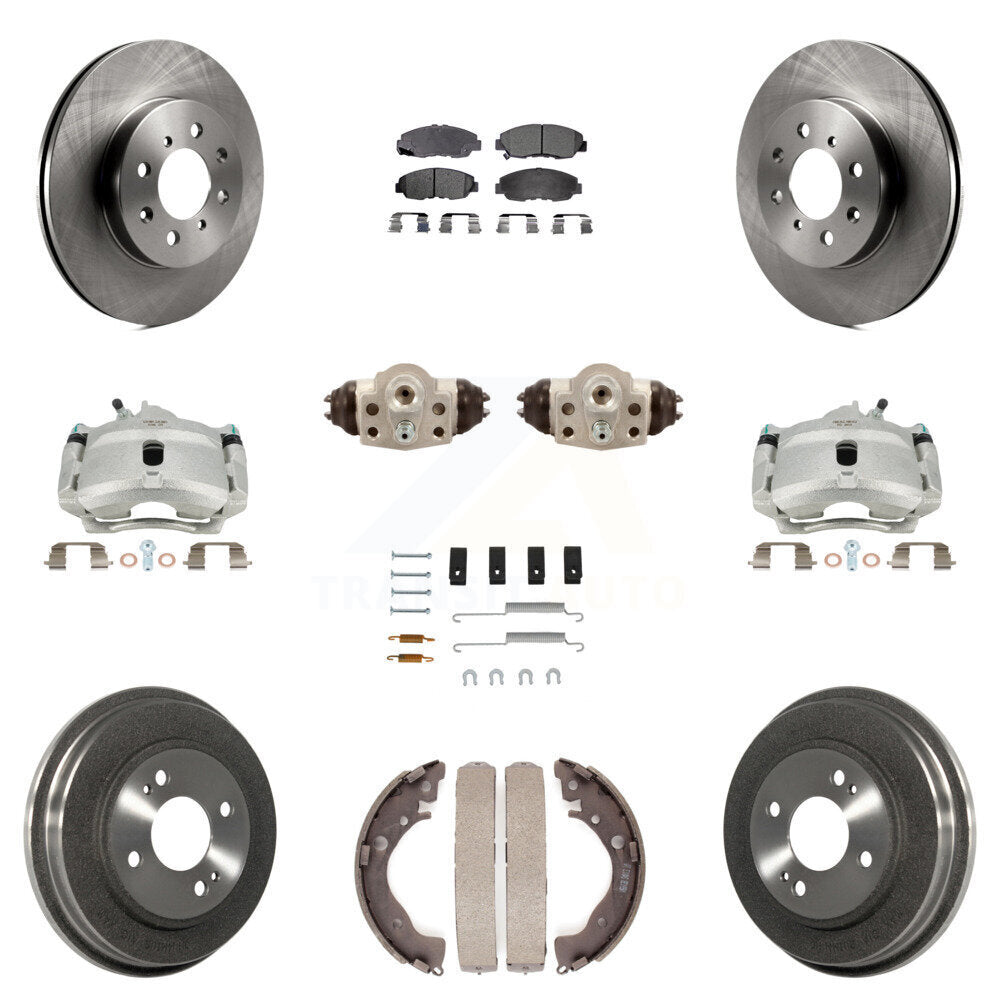 Transit Auto KC8-100918T Disc Brake Kit for 2010-2014 Honda Insight - Front and Rear product image