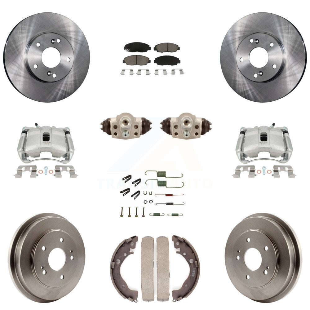 Transit Auto KC8-100919C Disc Brake Kit for 2011 Honda Civic - Front and Rear product image