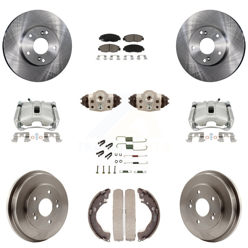 Transit Auto KC8-100919C Disc Brake Kit for 2011 Honda Civic - Front and Rear product image