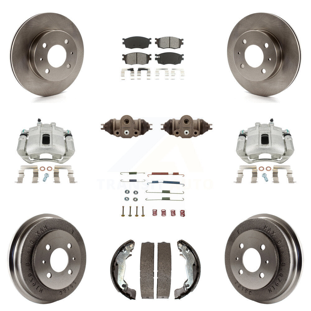 Transit Auto KC8-100919S Disc Brake Kit for 2006 Hyundai Accent - Front and Rear product image