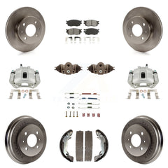 Transit Auto KC8-100919S Disc Brake Kit for 2006 Hyundai Accent - Front and Rear product image