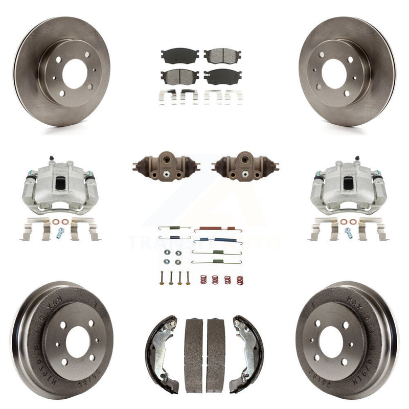 Transit Auto KC8-100919S Disc Brake Kit for 2006 Hyundai Accent - Front and Rear product image