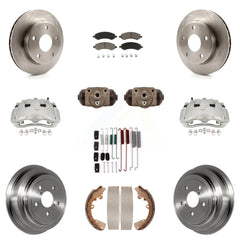 Transit Auto KC8-100920C Disc Brake Kit for 2005-2009 Dodge Dakota, Mitsubishi Raider - Front and Rear product image