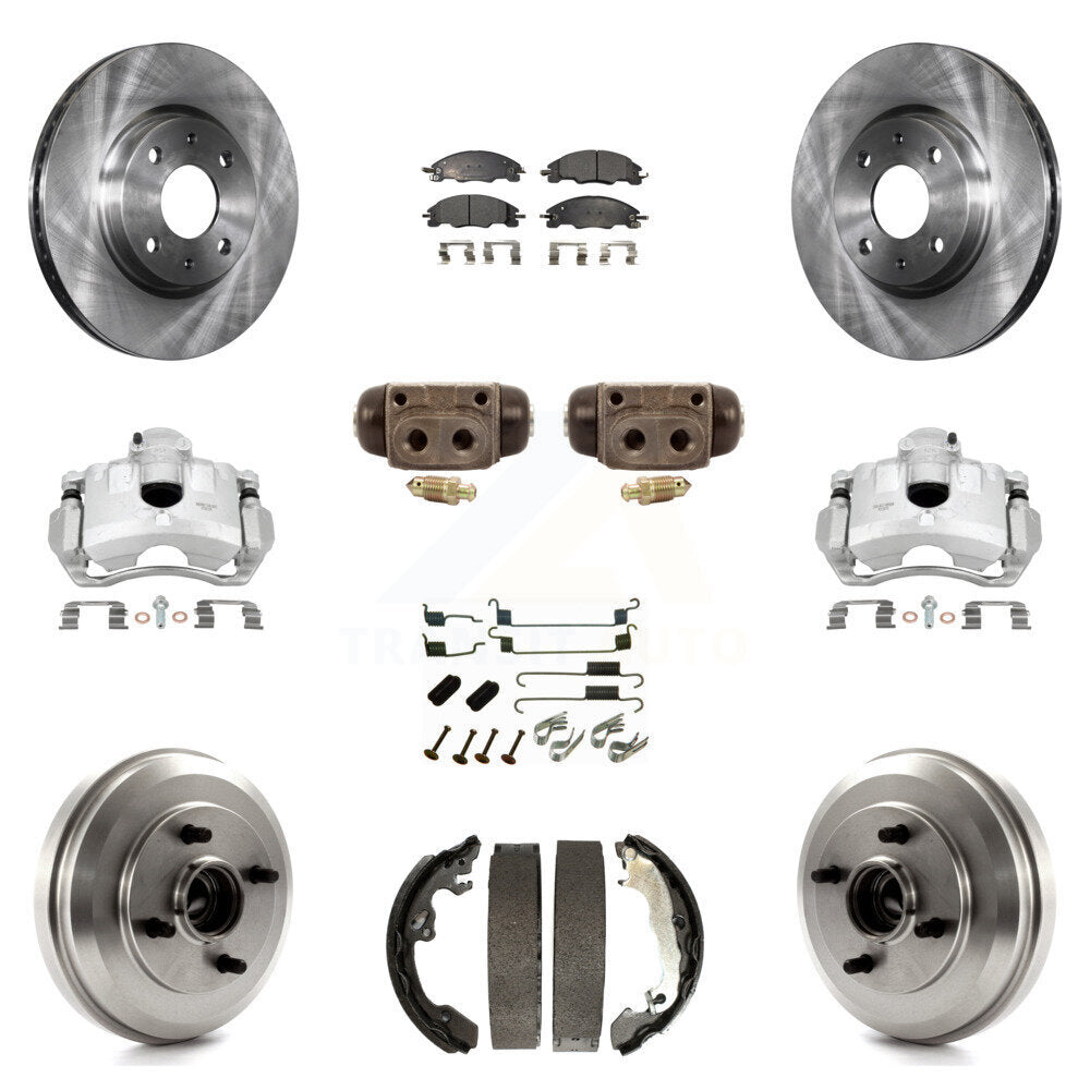 Transit Auto KC8-100920P Disc Brake Kit for 2010-2011 Ford Focus - Front and Rear product image