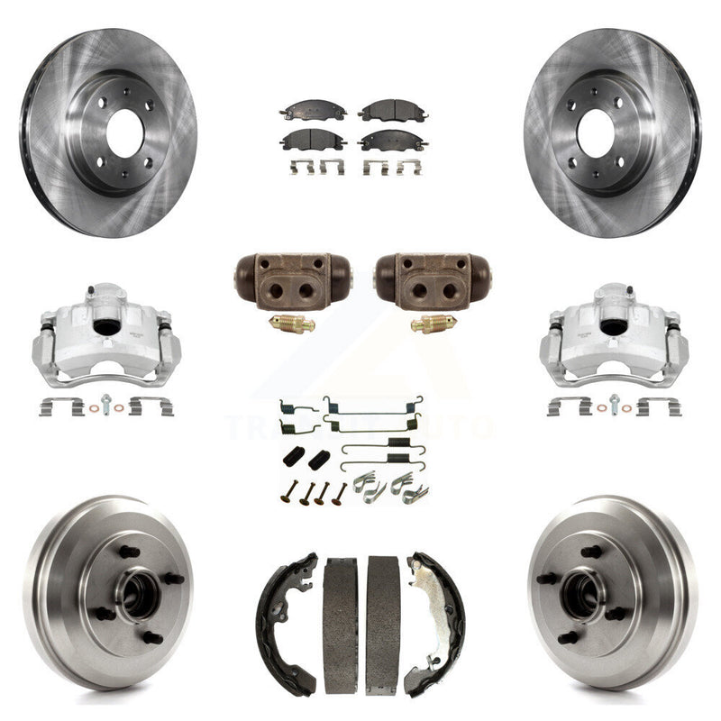 Transit Auto KC8-100920P Disc Brake Kit for 2010-2011 Ford Focus - Front and Rear product image