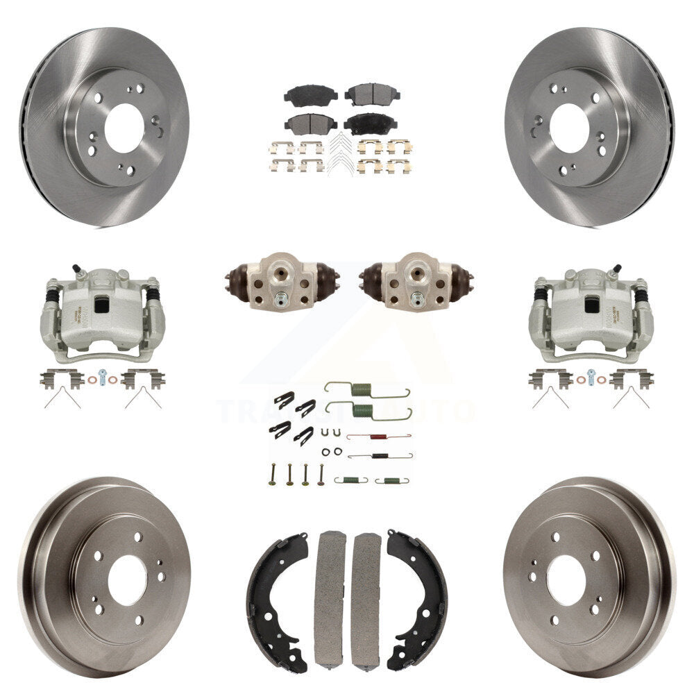 Transit Auto KC8-100921T Disc Brake Kit for 2006-2008 Honda Civic - Front and Rear product image