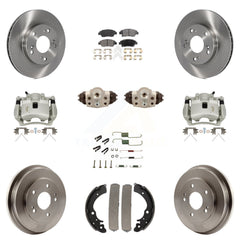 Transit Auto KC8-100921T Disc Brake Kit for 2006-2008 Honda Civic - Front and Rear product image