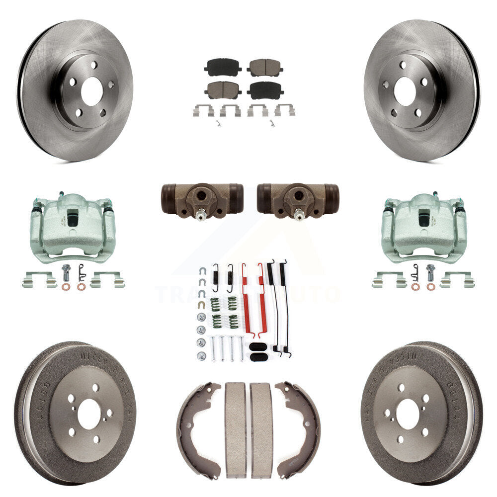 Transit Auto KC8-100922C Disc Brake Kit for 2006-2008 Pontiac Vibe, Toyota Matrix - Front and Rear product image