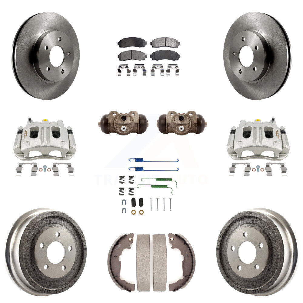 Transit Auto KC8-100922P Disc Brake Kit for 2004-2007 Chevrolet Equinox, Pontiac Torrent, Saturn Vue - Front and Rear product image