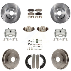 Transit Auto KC8-100922T Disc Brake Kit for 2006-2010 Honda Civic - Front and Rear product image