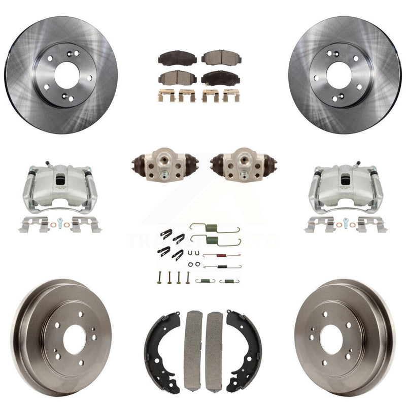 Transit Auto KC8-100922T Disc Brake Kit for 2006-2010 Honda Civic - Front and Rear product image