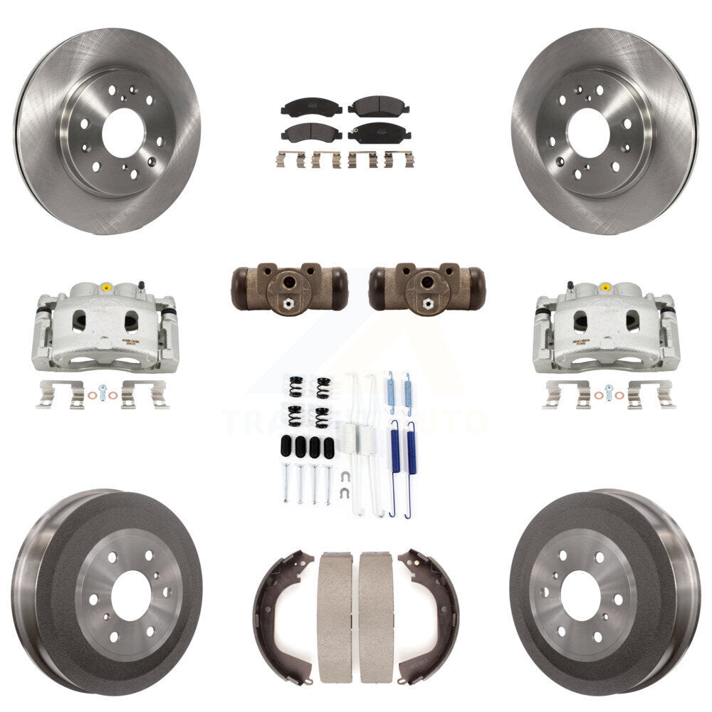 Transit Auto KC8-100923P Disc Brake Kit for 2010-2013 Chevrolet Silverado 1500, GMC Sierra 1500 - Front and Rear product image