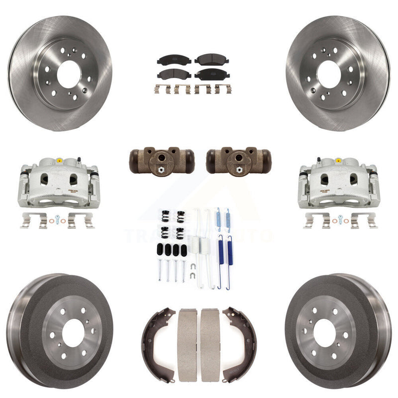 Transit Auto KC8-100923P Disc Brake Kit for 2010-2013 Chevrolet Silverado 1500, GMC Sierra 1500 - Front and Rear product image