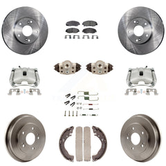 Transit Auto KC8-100924T Disc Brake Kit for 2011 Honda Civic - Front and Rear product image