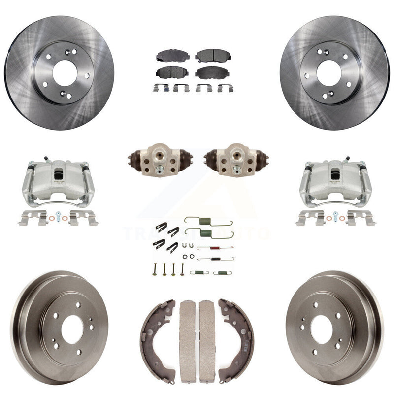 Transit Auto KC8-100924T Disc Brake Kit for 2011 Honda Civic - Front and Rear product image