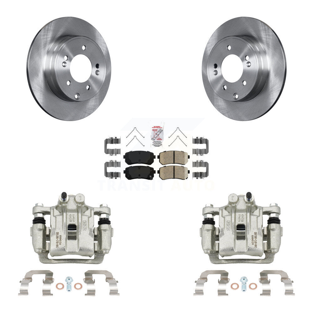 Transit Auto KC8-100925N Disc Brake Kit for 2016-2019 Hyundai Sonata, Kia Optima - Rear product image