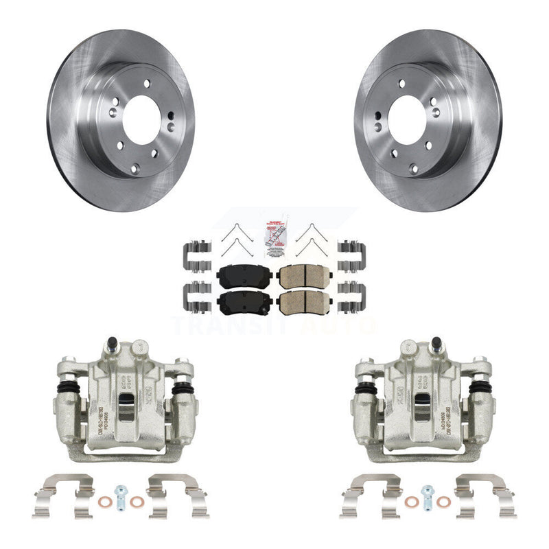 Transit Auto KC8-100925N Disc Brake Kit for 2016-2019 Hyundai Sonata, Kia Optima - Rear product image