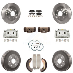 Transit Auto KC8-100925P Disc Brake Kit for 2009 Chevrolet Silverado 1500, GMC Sierra 1500 - Front and Rear product image