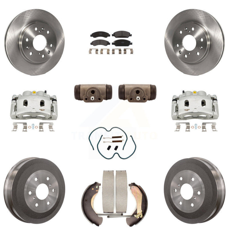 Transit Auto KC8-100925P Disc Brake Kit for 2009 Chevrolet Silverado 1500, GMC Sierra 1500 - Front and Rear product image