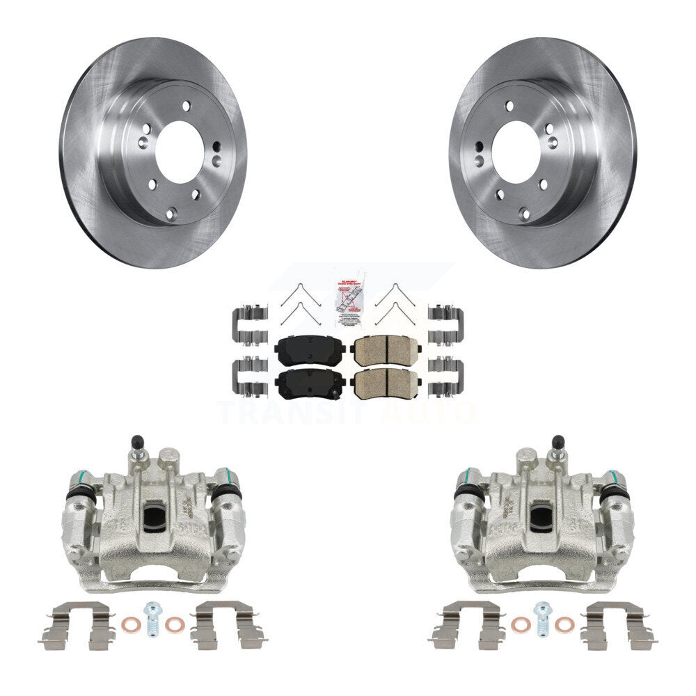 Transit Auto KC8-100926N Disc Brake Kit for 2016-2020 Hyundai Sonata, Kia Optima - Rear product image