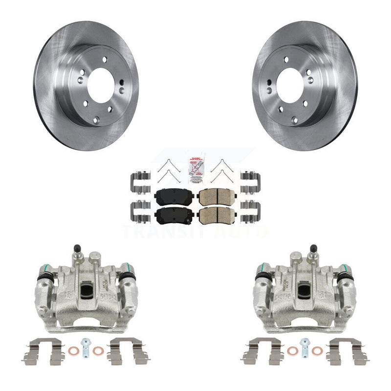 Transit Auto KC8-100926N Disc Brake Kit for 2016-2020 Hyundai Sonata, Kia Optima - Rear product image