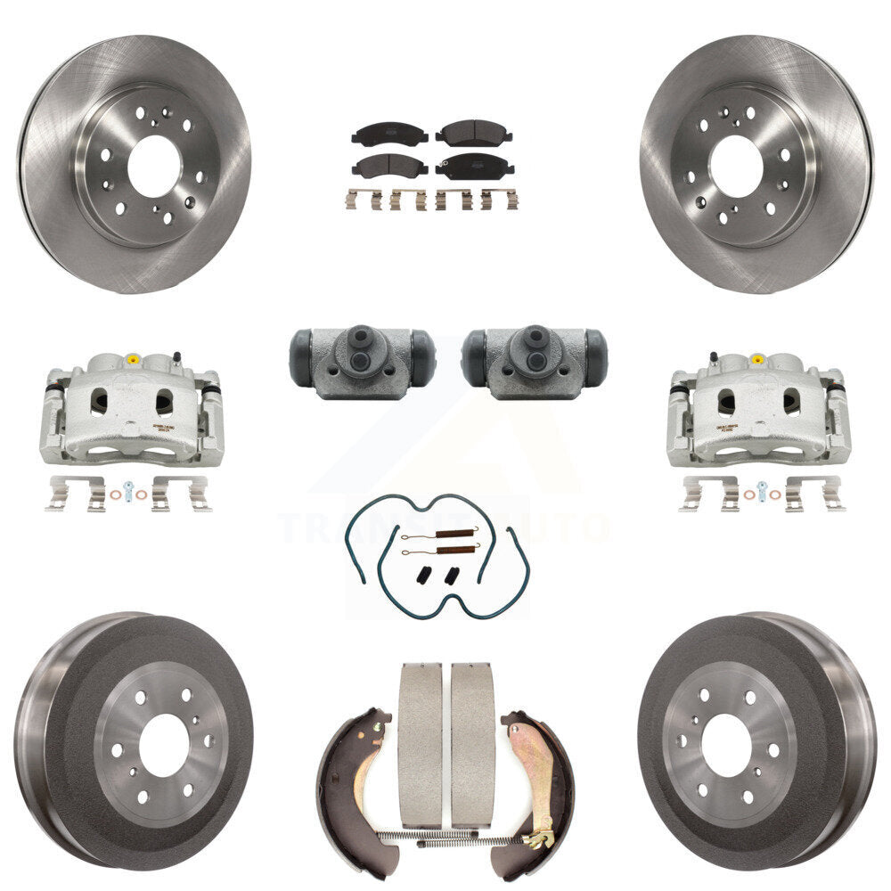 Transit Auto KC8-100926P Disc Brake Kit for 2009 Chevrolet Silverado 1500, GMC Sierra 1500 - Front and Rear product image