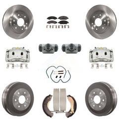 Transit Auto KC8-100926P Disc Brake Kit for 2009 Chevrolet Silverado 1500, GMC Sierra 1500 - Front and Rear product image