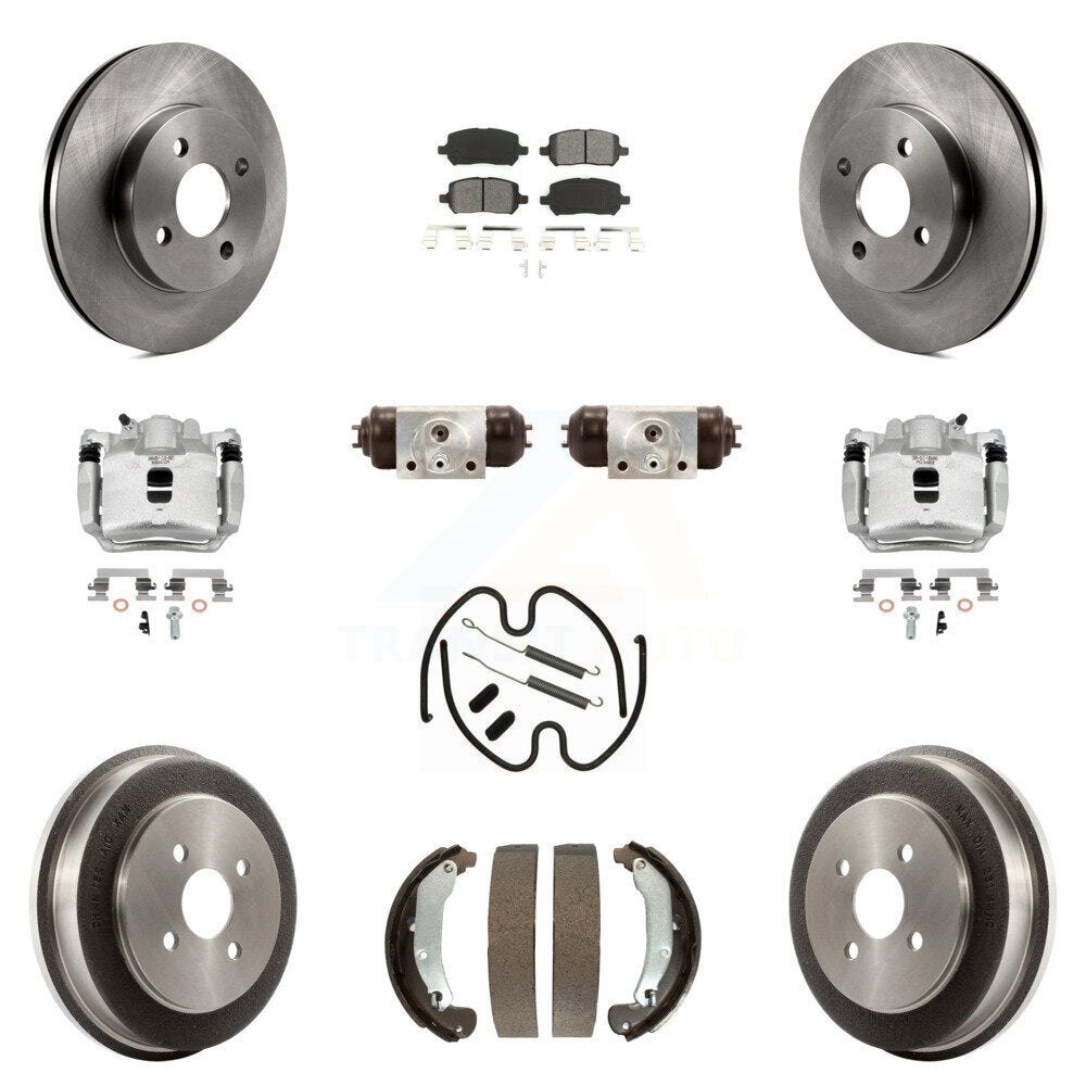 Transit Auto KC8-100927S Disc Brake Kit for 2003-2007 Chevrolet Cobalt, Pontiac Pursuit, Saturn Ion - Front and Rear product image