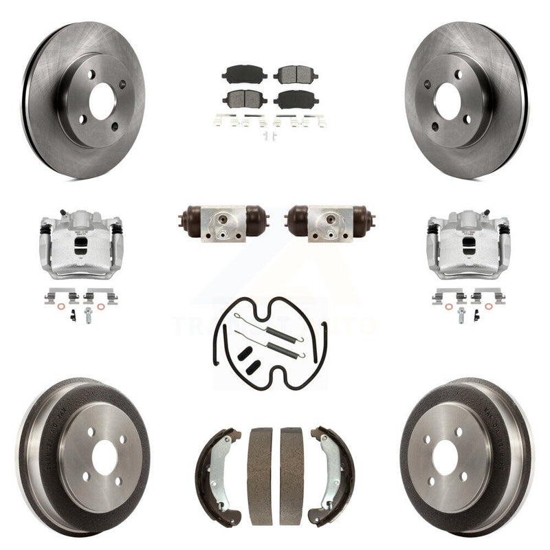 Transit Auto KC8-100927S Disc Brake Kit for 2003-2007 Chevrolet Cobalt, Pontiac Pursuit, Saturn Ion - Front and Rear product image