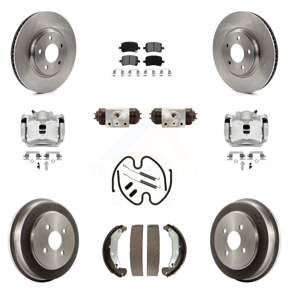 Transit Auto KC8-100928S Disc Brake Kit for 2006 Pontiac Pursuit - Front and Rear product image