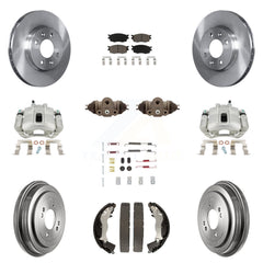 Transit Auto KC8-100929C Disc Brake Kit for 2006-2011 Hyundai Accent, Kia Rio, Kia Rio5 - Front and Rear product image