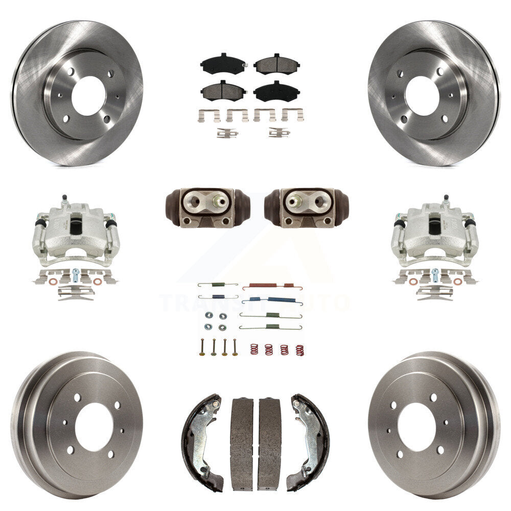Transit Auto KC8-100929S Disc Brake Kit for 2002-2004 Hyundai Elantra - Front and Rear product image