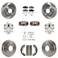 Transit Auto KC8-100929S Disc Brake Kit for 2002-2004 Hyundai Elantra - Front and Rear product image