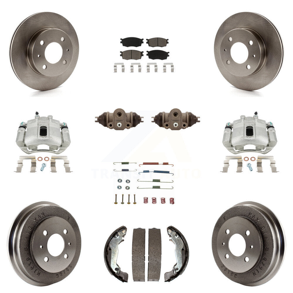 Transit Auto KC8-100930C Disc Brake Kit for 2006 Hyundai Accent - Front and Rear product image