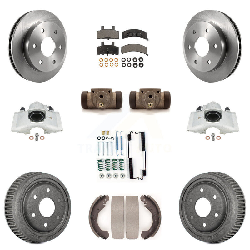 Transit Auto KC8-100930P Disc Brake Kit for 1992-1998 Chevrolet K1500 - Front and Rear product image