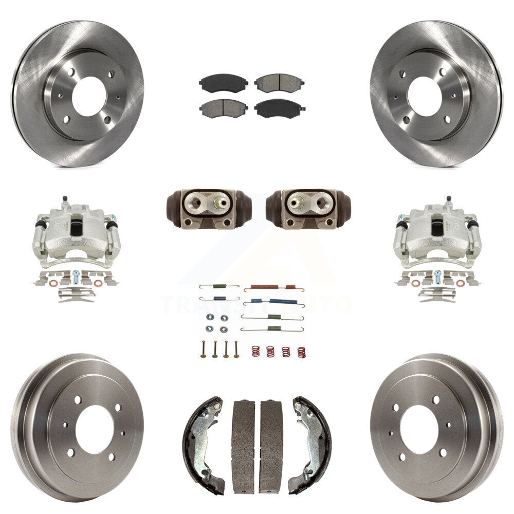 Transit Auto KC8-100930S Disc Brake Kit for 2002 Hyundai Elantra - Front and Rear product image