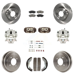 Transit Auto KC8-100930S Disc Brake Kit for 2002 Hyundai Elantra - Front and Rear product image