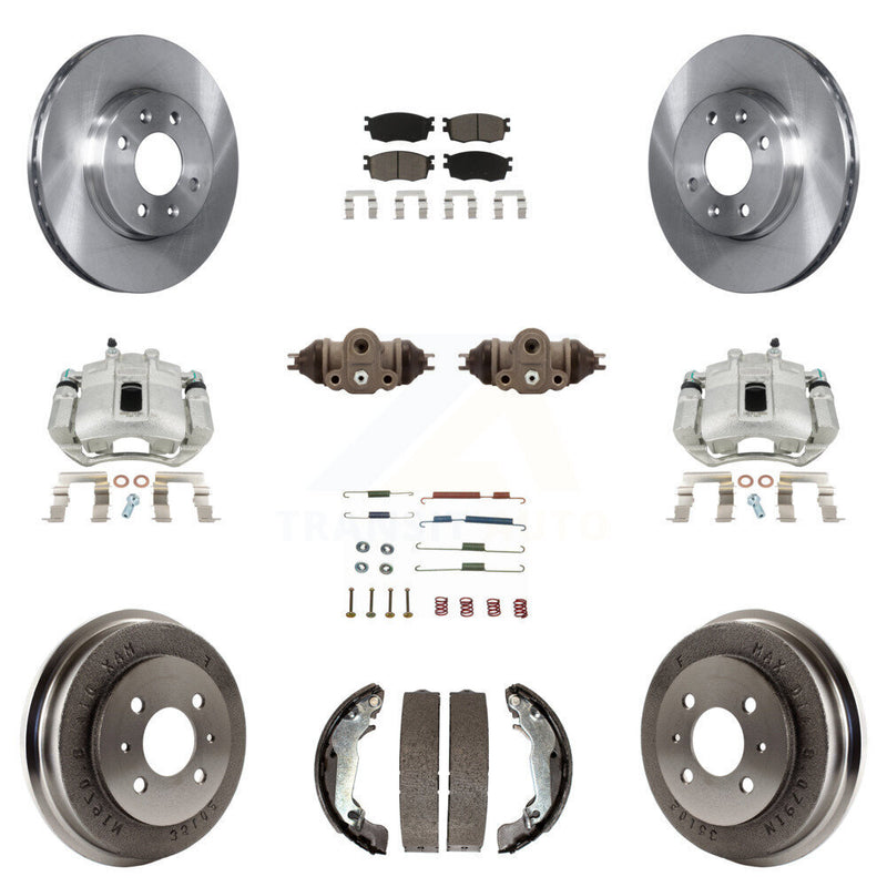 Transit Auto KC8-100931C Disc Brake Kit for 2006 Hyundai Accent - Front and Rear product image