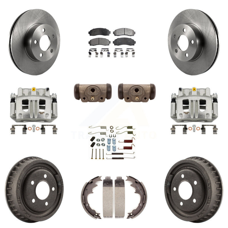 Transit Auto KC8-100931P Disc Brake Kit for 2004-2009 Mazda B4000, Ford Ranger - Front and Rear product image