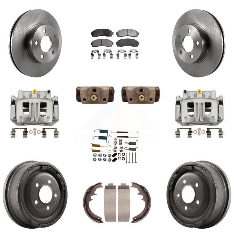 Transit Auto KC8-100932P Disc Brake Kit for 2004-2009 Mazda B4000, Ford Ranger - Front and Rear product image