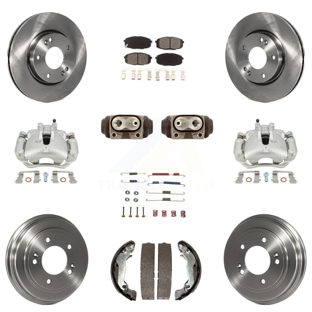 Transit Auto KC8-100932S Disc Brake Kit for 2009-2010 Hyundai Elantra - Front and Rear product image