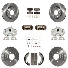 Transit Auto KC8-100932S Disc Brake Kit for 2009-2010 Hyundai Elantra - Front and Rear product image