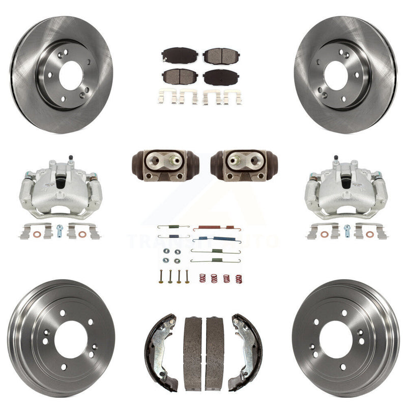 Transit Auto KC8-100932S Disc Brake Kit for 2009-2010 Hyundai Elantra - Front and Rear product image