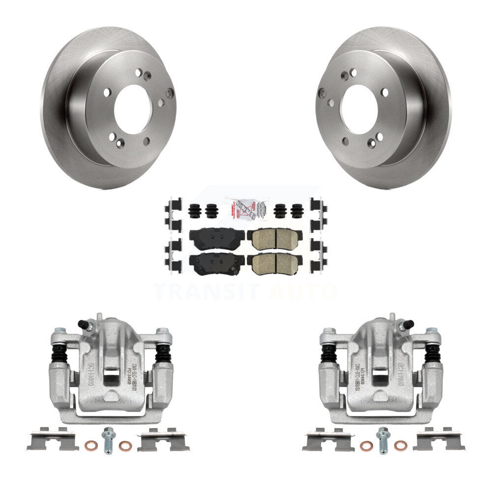 Transit Auto KC8-100933N Disc Brake Kit for 2006-2010 Hyundai Sonata, Kia Magentis, Kia Optima - Rear product image