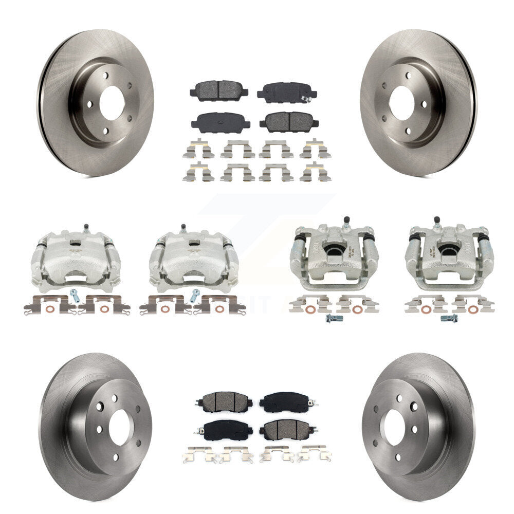 Transit Auto KC8-100933S Disc Brake Kit for 2013-2018 Nissan Altima - Front and Rear product image