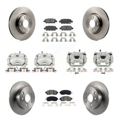 Transit Auto KC8-100933S Disc Brake Kit for 2013-2018 Nissan Altima - Front and Rear product image